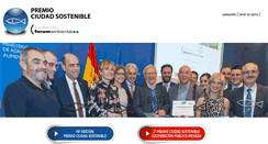 Desktop Screenshot of premiociudadsostenible.com